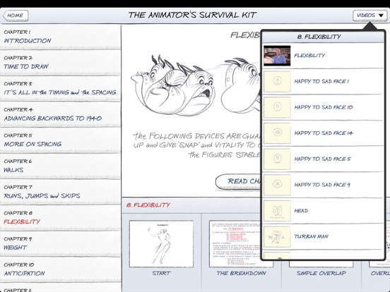 The Animator’s Survival Kit iPad app afbeelding 2