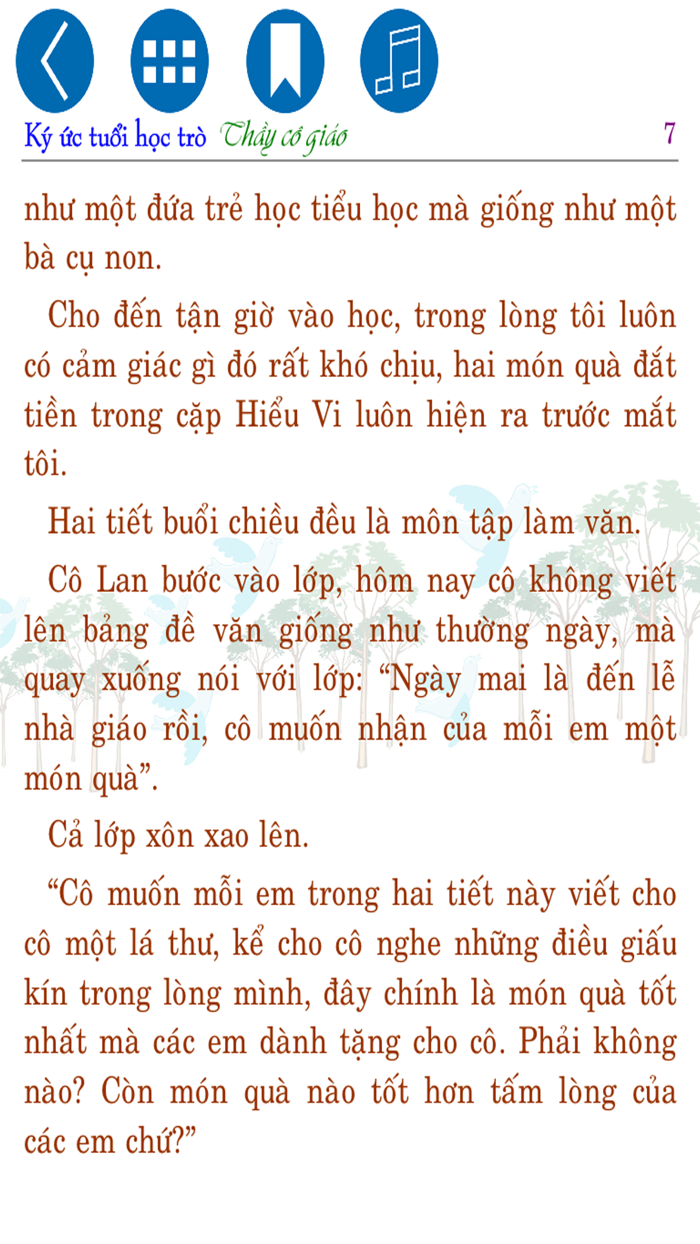 Ký ức tuổi học trò – Giáo viên