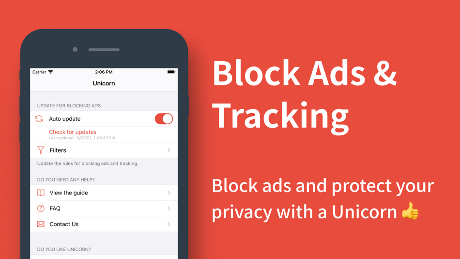 Unicorn Blocker:Adblock - 1.13.21 - (iOS)