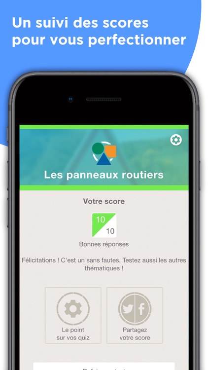 Quiz Panneaux Code de la route screenshot-4