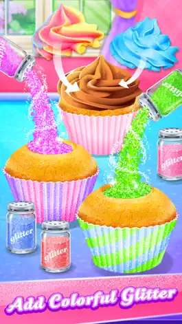 Game screenshot Glitter Cupcake Desserts apk