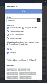 Dalviks Pizzeria screenshot 2