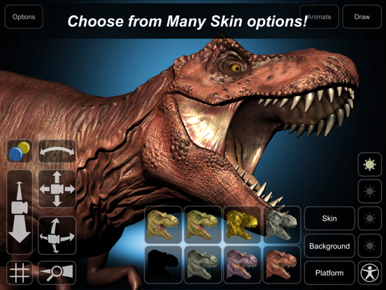 T-Rex Mannequin iPad screenshot 5 - Education app