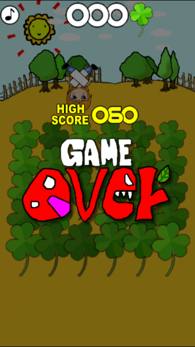 Happy Four-Leaf Clover iPhone screenshot