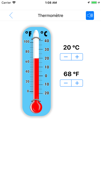 Screenshot #1 pour ABC-Thermomètre