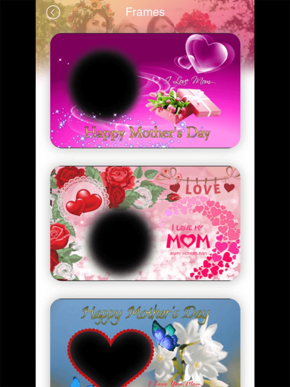 Mother's Day Photo Frames 2018 iPad screenshot 6 - Photo & Video app