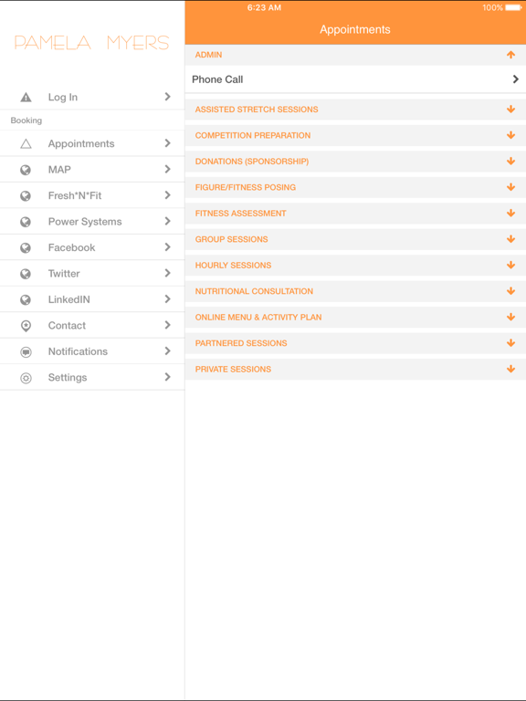 PAMELA MYERS MODEL FITNESS iPad screenshot 2 - Health & Fitness app