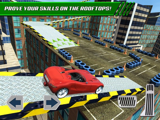 Roof Jumping: Stunt Driver Sim iPad app afbeelding 5