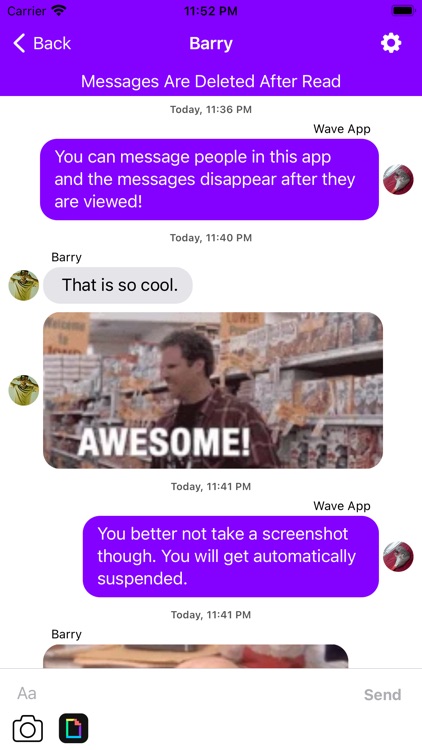 Wave - Make New Friends & Chat screenshot-3