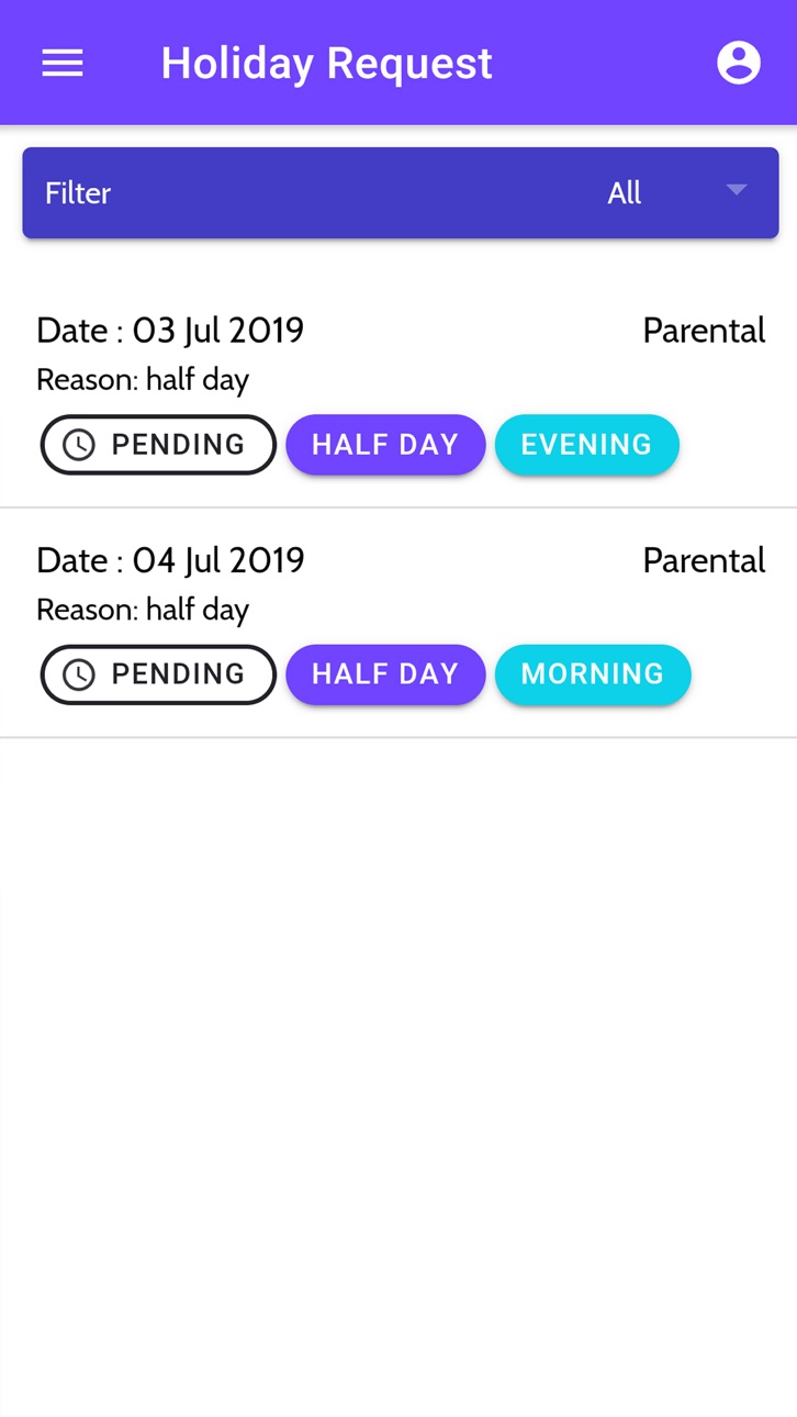 iPhone screenshot