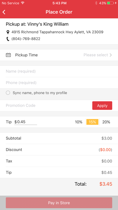 How to cancel & delete Vinny's King William from iphone & ipad 3