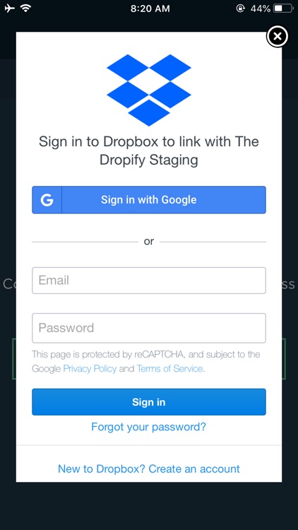 Dropify - Cloud Music Player