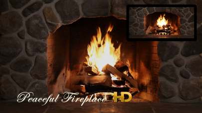 Peaceful Fireplace HD Screenshot