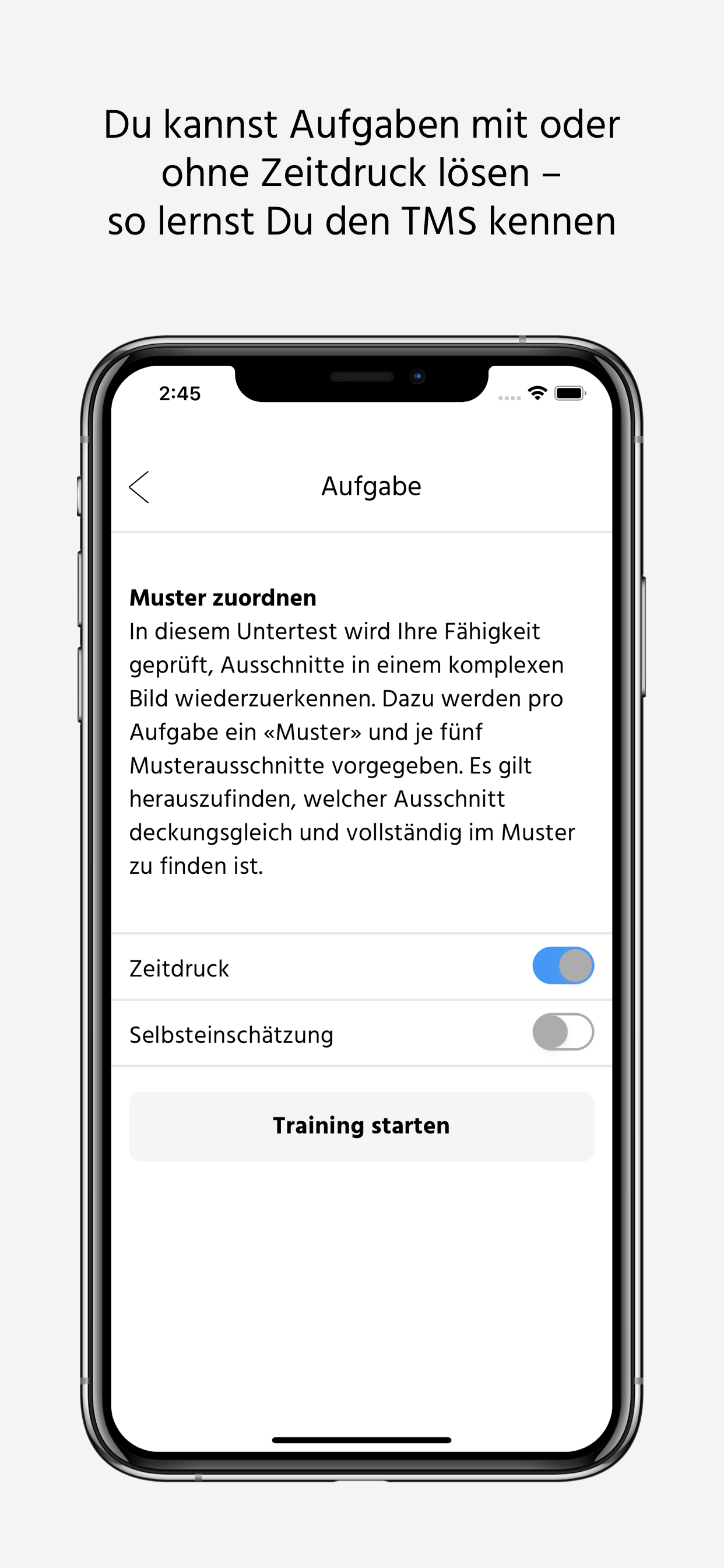 TMS Trainer screenshot 3