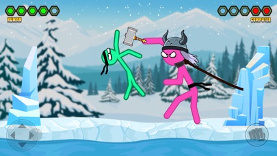 Slap Stick Fight: Stickman War Screenshot