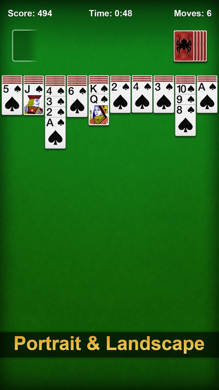 Spider Solitaire ∙ Card Games screenshot 2