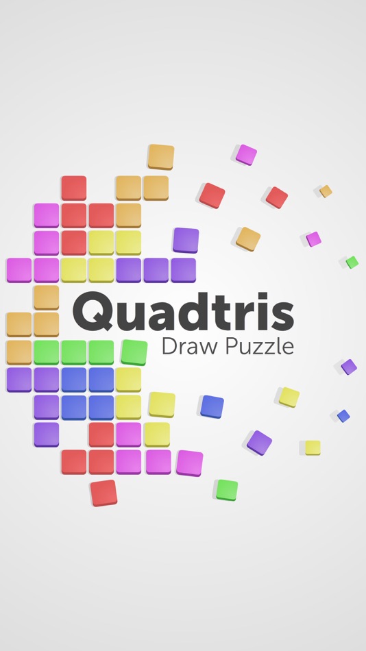 #1. Quadtris: Draw Puzzle (iOS) Podle: Andrew Kyznetsov
