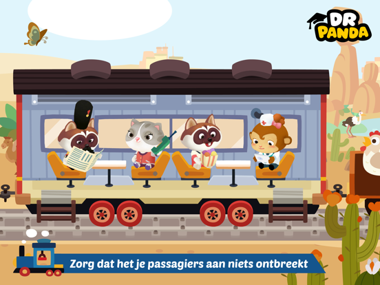 Dr. Panda Trein iPad app afbeelding 2