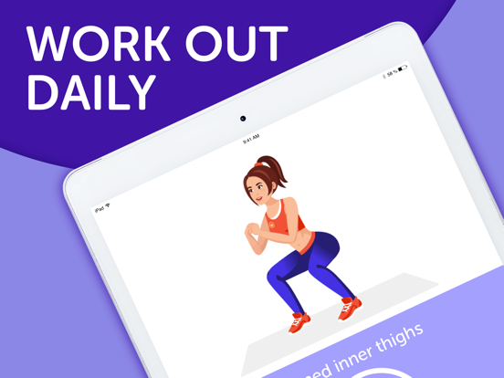 Butt Workout by BootyQueen iPad screenshot 5 - Health & Fitness app