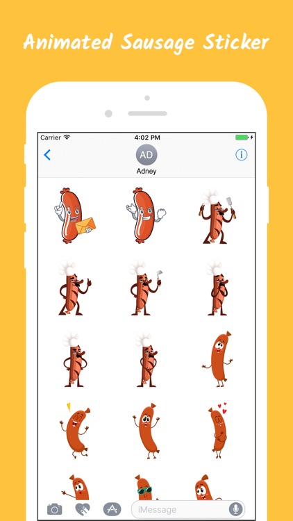 Animated Sausage Stickers