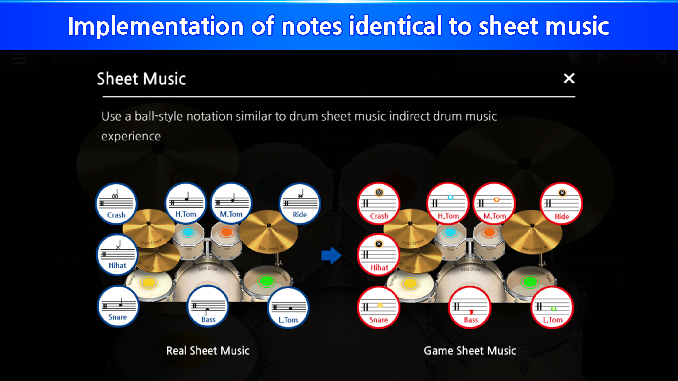 TouchBeat – Drum Set screenshot 3