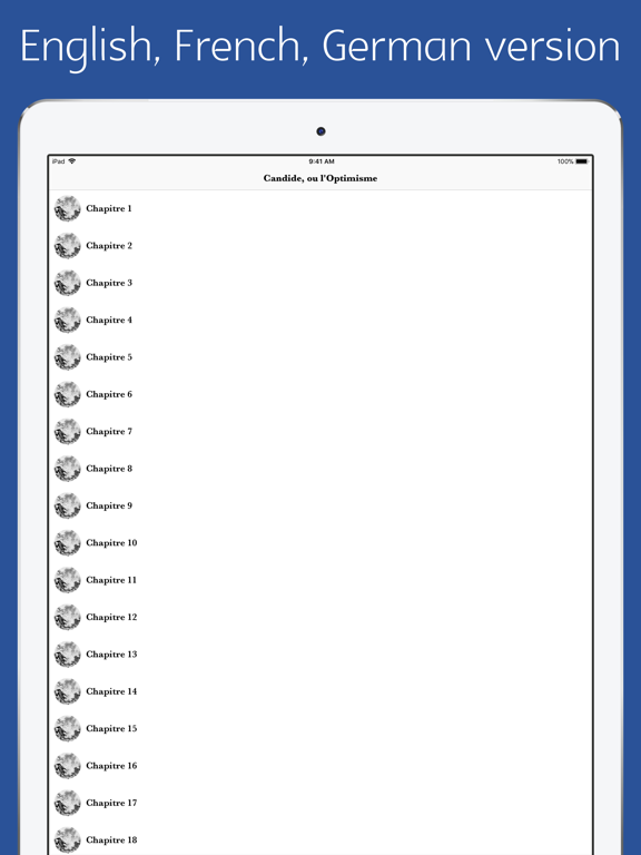 Screenshot #6 pour Candide ou L'optimisme -audio