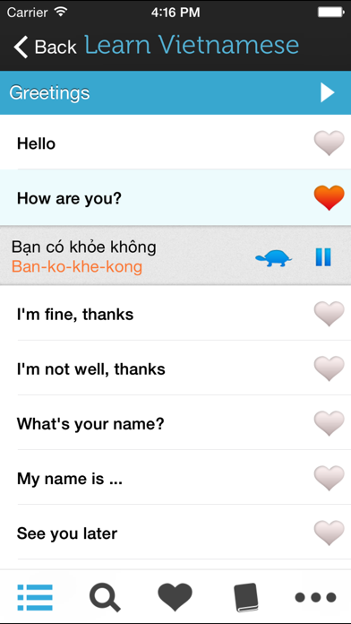 How to cancel & delete Learn Vietnamese - Phrasebook for Travel in Vietnam from iphone & ipad 2