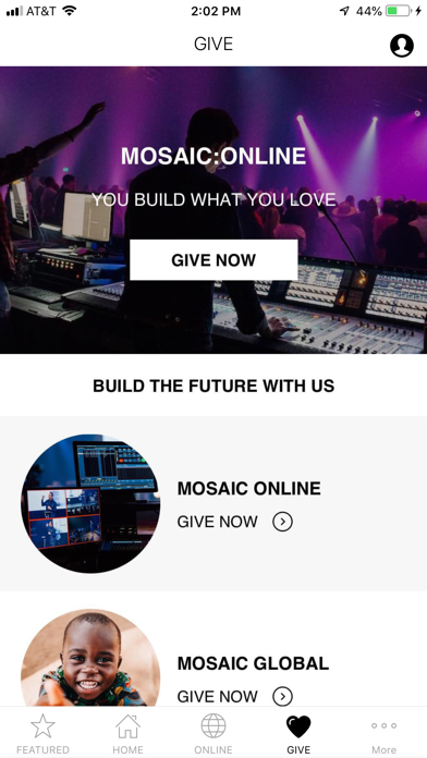 MOSAIC LA CHURCH Screenshot