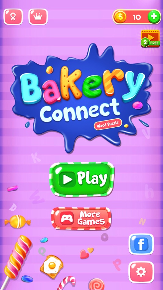 #1. Bakery Connect Word Puzzle (iOS) 由: BigCode Games Pvt Ltd