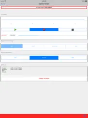 express dictate dictation app ipad bildschirmfoto 4