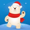 Animated Polar Bear Stickers! - iPadアプリ