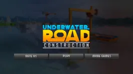 Game screenshot Underwater Road Construction mod apk