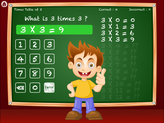 Screenshot #4 pour Multiplication Tables For Kids