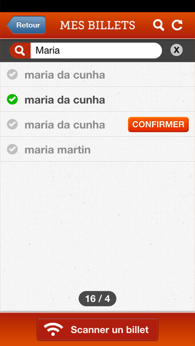Yuticket Douchette Pro Screenshot