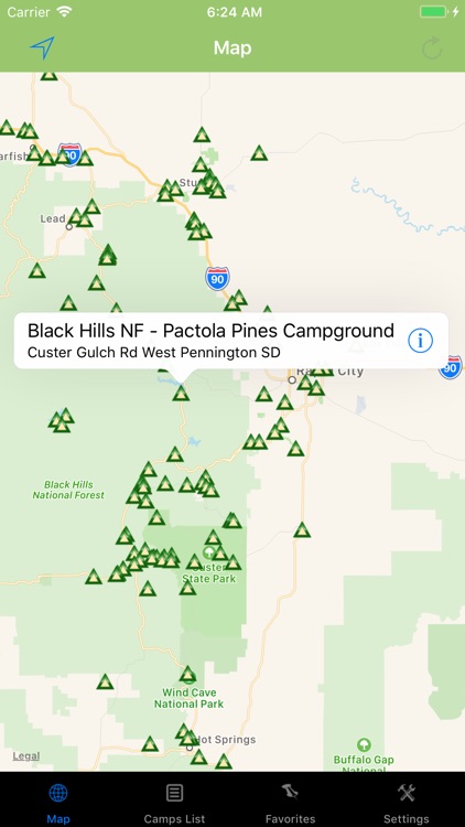 South Dakota – Camping & RV's