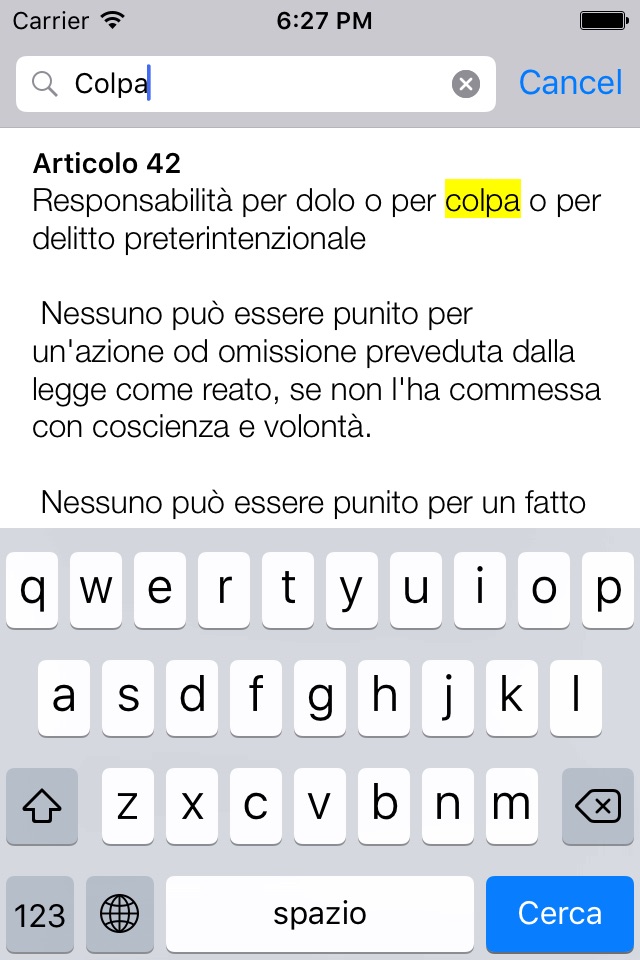 iPhone screenshot