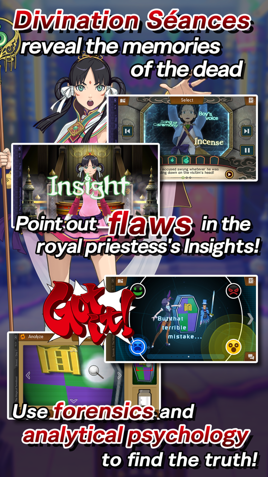 #3. Ace Attorney Spirit of Justice (iOS) Bởi: CAPCOM