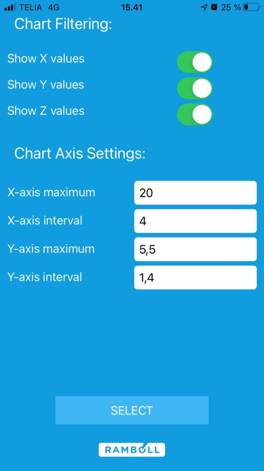 #4. RamVib (iOS) Podle: Ramboll A/S
