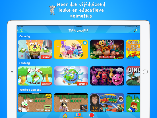 Toon Goggles Cartoons for Kids iPad app afbeelding 2