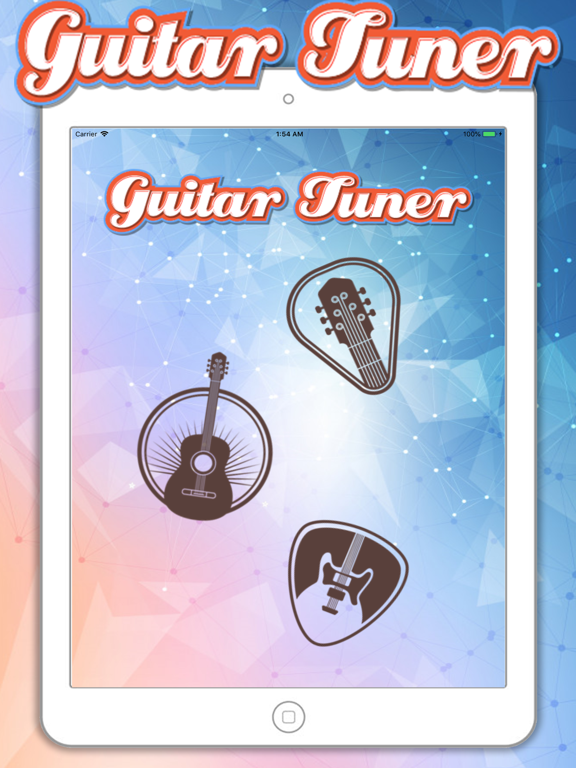 Coach Guitar Tuner Chords Pro iPad screenshot 1 - Music app