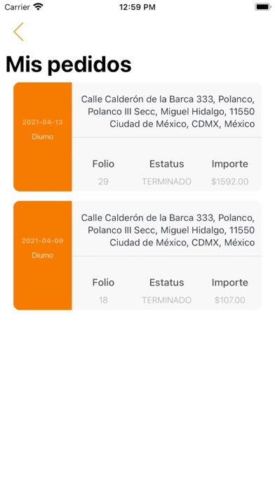 Hommi Foods Screenshot