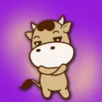 CowMoji Cutest Cow Stickers App Cancel