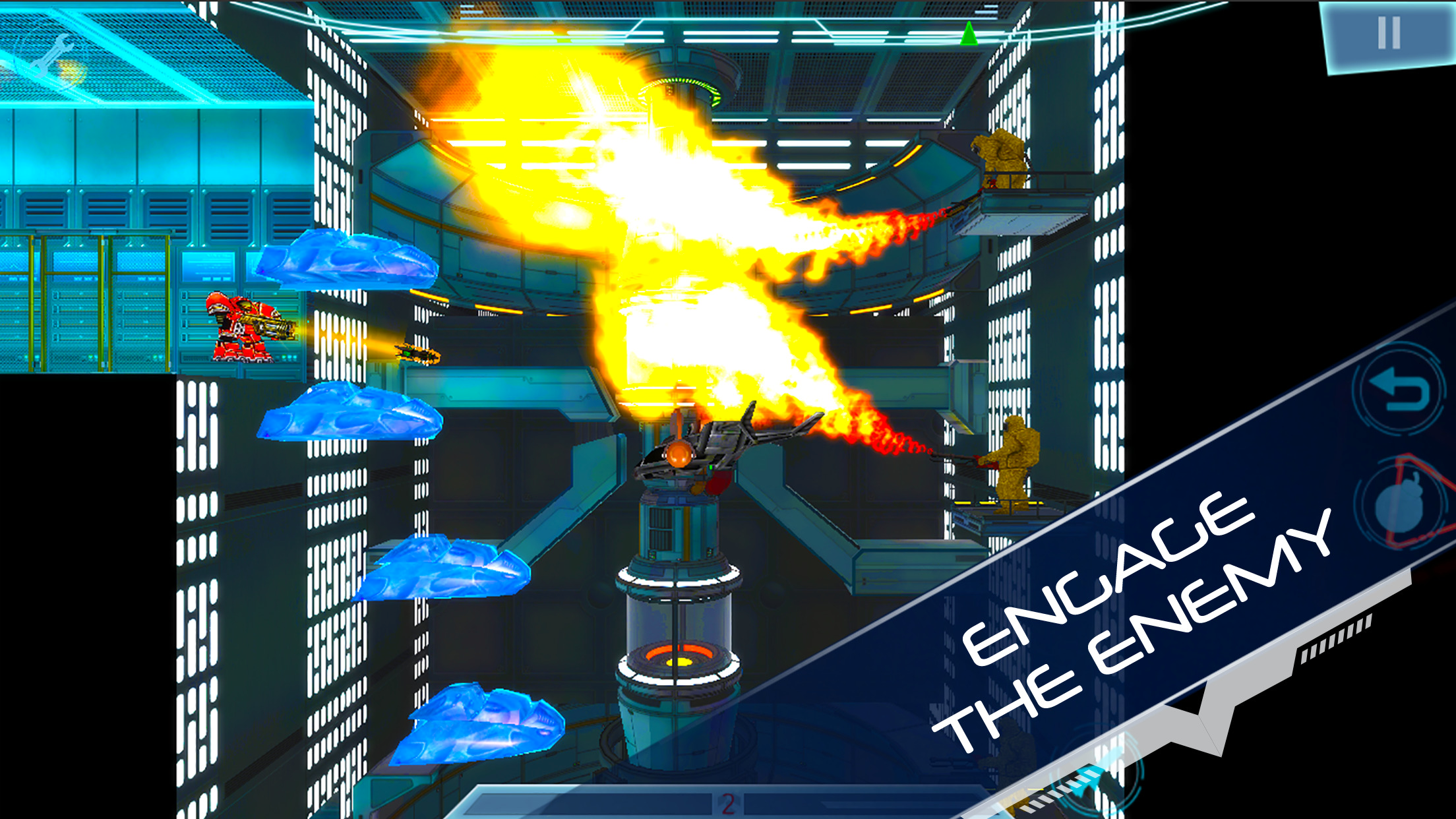 Explodey: Sci-Fi Side Scroller screenshot 5