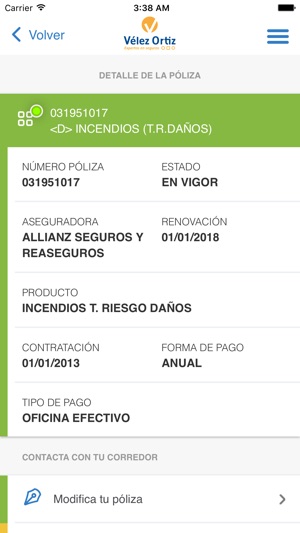 Velez Ortiz Correduría Seguros(圖5)-速報App