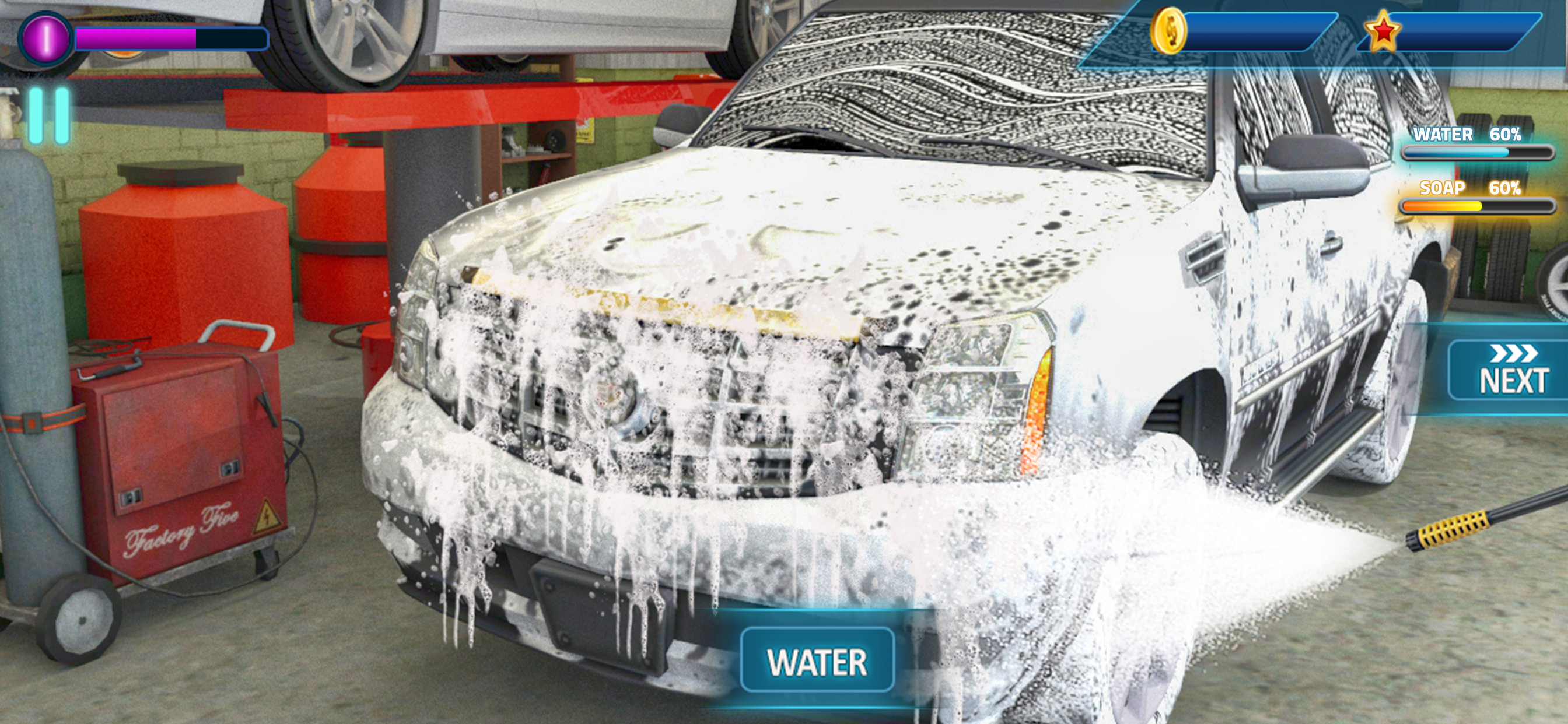 Super Car Wash Game Simulator