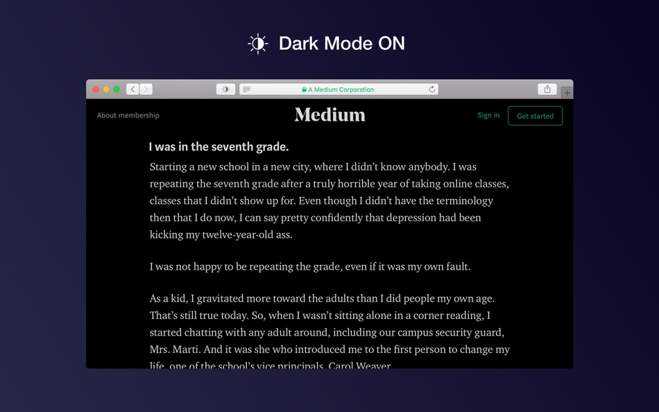 #4. Dark Mode for Safari (macOS) 由: Denk Alexandru