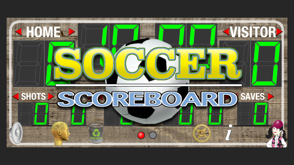 #1. Soccer Scoreboard Deluxe (iOS) By: Ventura Educational Systems