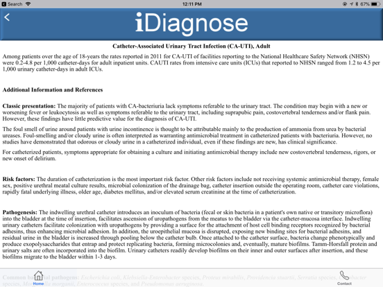 iDx Essentials iPad screenshot 5 - Medical app