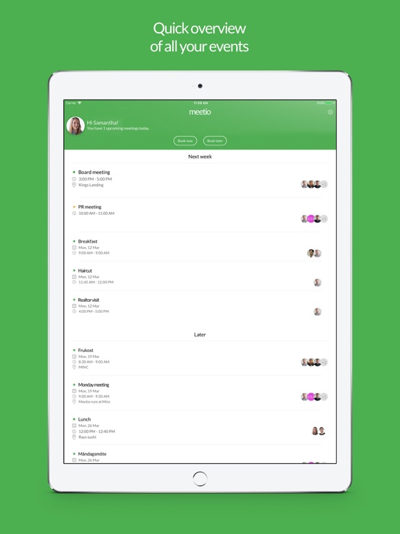 Screenshot #4 pour Meetio