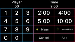 simple ice hockey scoreboard iphone screenshot 3